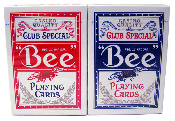 Brybelly GUSP-101.102 Bee No. 92 Diamond Back Club Special Red/Blue Decks