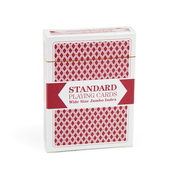 Brybelly GCAR-003 Red Deck, Brybelly Playing Cards (Wide Size, Jumbo-Index)