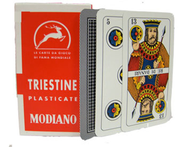 Brybelly GMOD-767 Deck Of Triestine Italian Regional Playing Cards