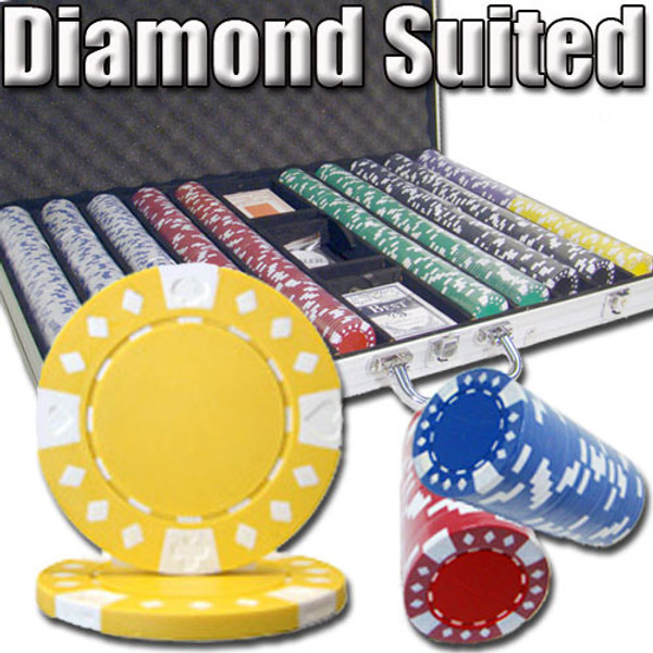 Brybelly CSDS-1000AL 1,000 Ct - Pre-Packaged - Diamond Suited 12.5G - Aluminum