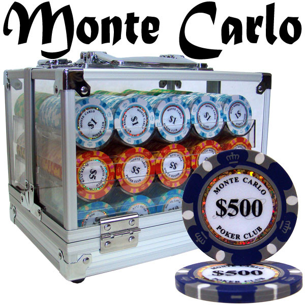 Brybelly CSMC-600ACC Custom - 600 Ct Monte Carlo Chip Set Acrylic Case