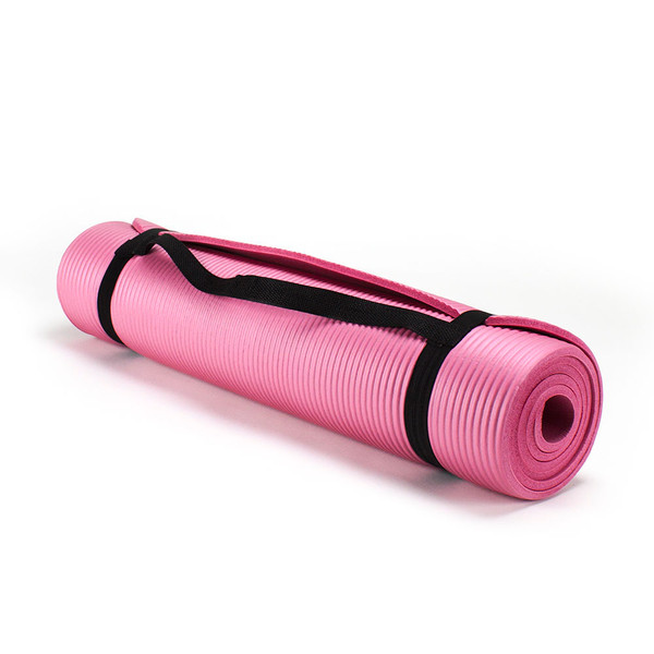 Brybelly 3/8-Inch (8Mm) Professional Yoga Mat - Pink SYOG-051