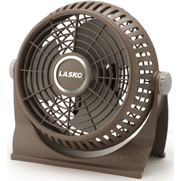 Lasko 10" Breeze Machine Pivoting Floor/Table Fan, 2 Speeds 505