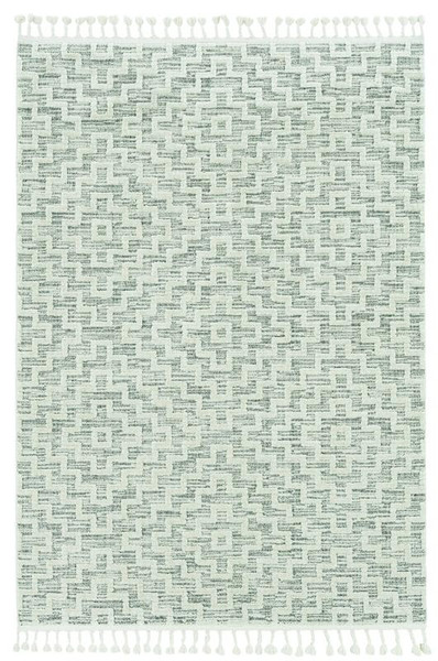 Kas Willow 1104 Ivory Grey Geo Area Rug - 12' x 15'WIL110412X15