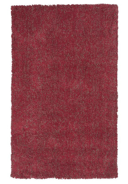 Kas Bliss 1584 Red Heather Shag Area Rug - 7'6" X 9'6"BLI158476X96