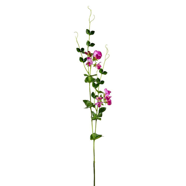 39" Sweetpea Spray Violet (Pack Of 12) FSS963-VI By Silk Flower