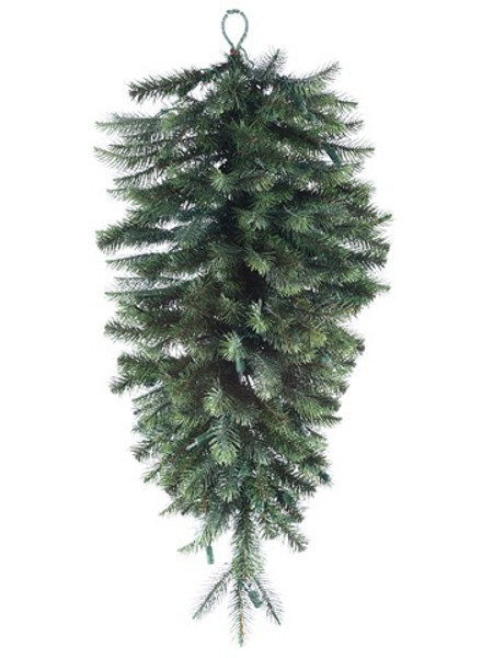 28" New England Pine (Pe) Teardrop X91 Green (Pack Of 2) YD4028-GR By Silk Flower