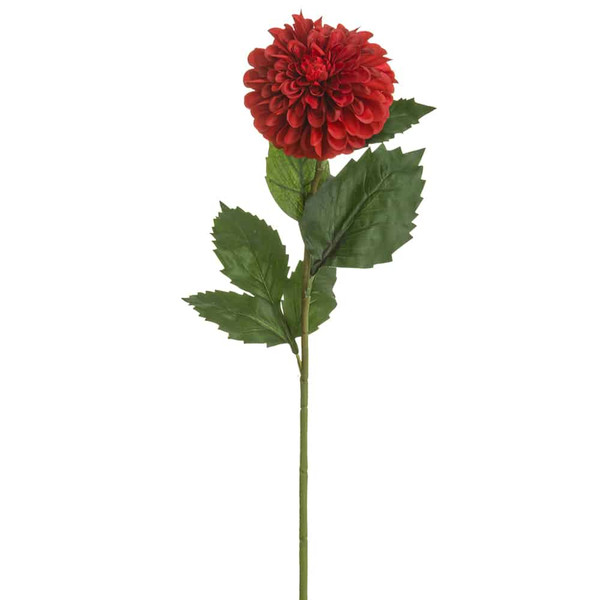 30" Dahlia Spray Red (Pack Of 12) XFS269-RE By Silk Flower