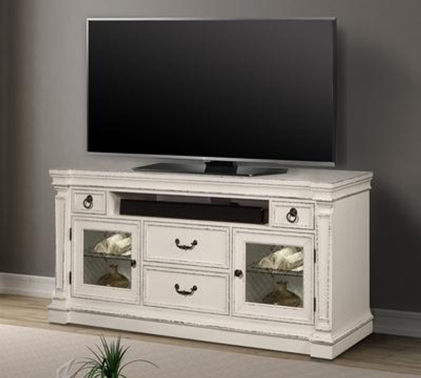 LAN#74 Lancaster 74 In. Tv Console With Power Center By Parker House