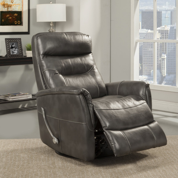 MGEM#812GS-FLI Gemini Manual Swivel Glider Recliner By Parker House