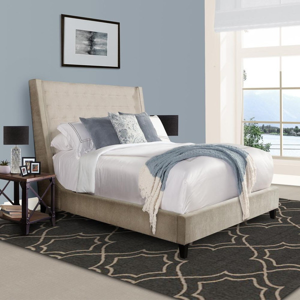 BELA#9000-2-POR Elaina Porcelain King Bed 6/6 By Parker House