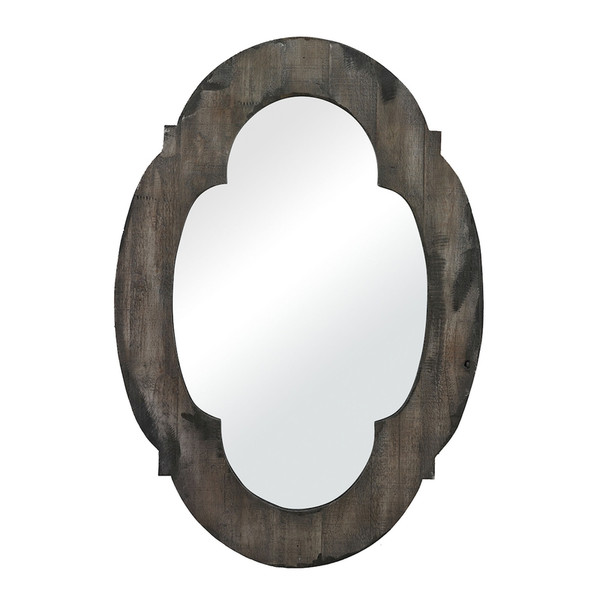 Berkely Hill Wood Framed Mirror 26-8654 By Sterling