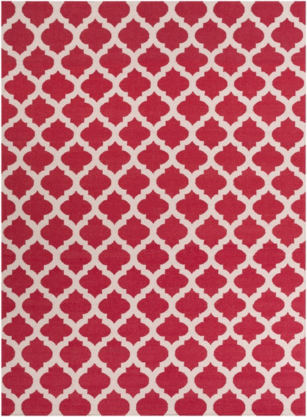 Surya Frontier Hand Woven Red Rug FT-114 - 8' x 11'