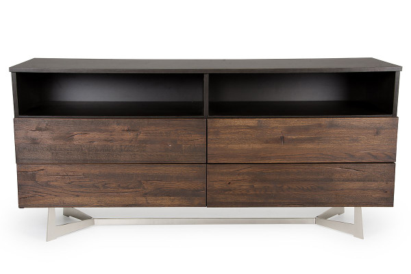 Modrest Wharton Modern Dark Aged Oak Dresser