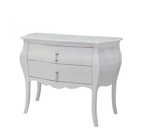 Modrest Ophelia - White Bedroom Dresser