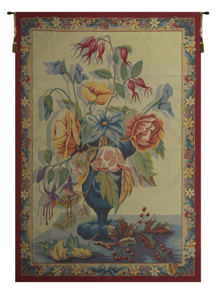 Bouquet De Fleurs Creme French Tapestry WW-10097-14027