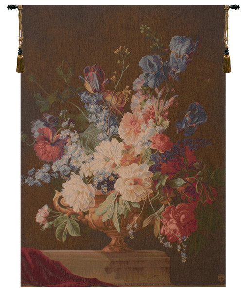 Bouquet Iris Fonce French Tapestry WW-10112-14045
