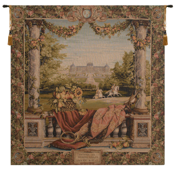 Terrasse Au Chateau II French Tapestry WW-10309-14252
