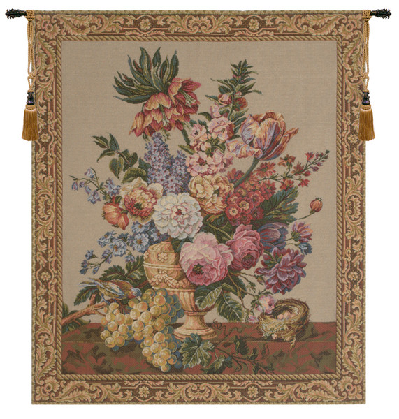 Brussels Bouquet Creme European Tapestry WW-11522-15399
