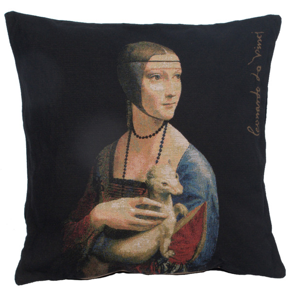 Dame A L'Hermine I European Cushion Covers WW-11533-15411