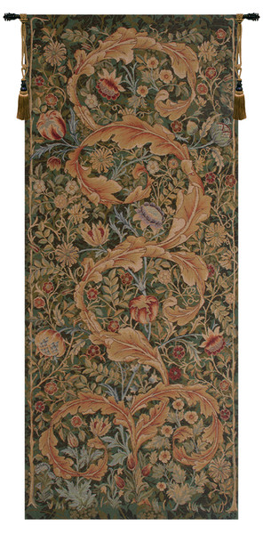 Acanthe Green Large French Tapestry WW-11726-15630