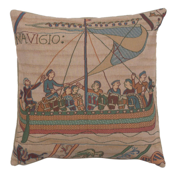 Bayeux The Boat Large French Cushion WW-11761-15672