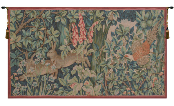 Hare And Pheasant French Tapestry WW-11806-15720