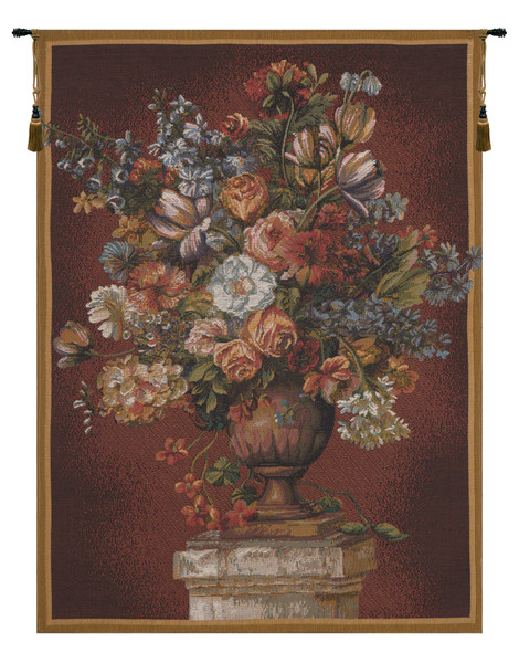 Bouquet Exemplar Red French Tapestry WW-12022-16011