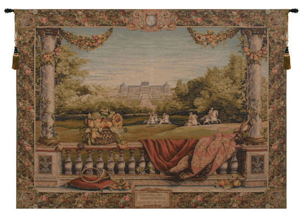Terrasse Au Chateau I French Tapestry WW-1330-2031