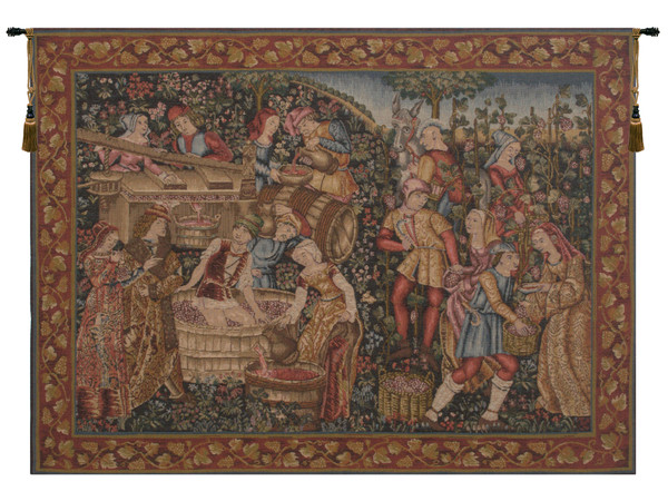 Grandes Vendanges French Tapestry WW-1331-2033