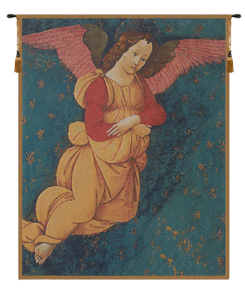 Angels Altarpiece Vertical Belgian Tapestry Wall Art WW-1643-2394