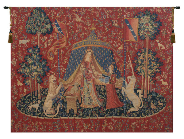 Le Desir Fonce Belgian Tapestry Wall Art WW-2180-3045