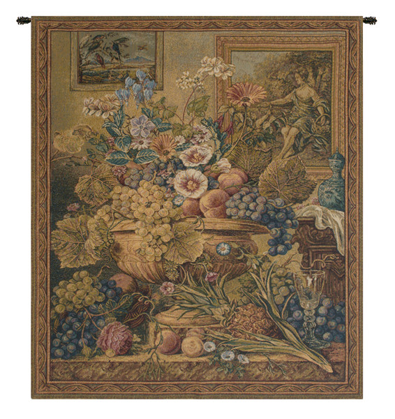 Bouquet Et Cadres Italian Tapestry WW-2199-3072