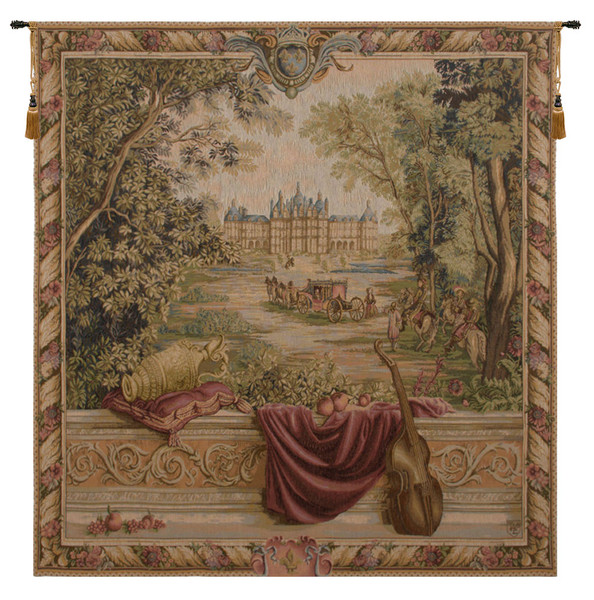 Verdure Au Chateau I French Tapestry WW-2398-3375