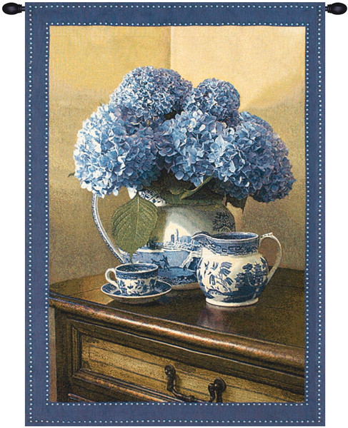 Blue Willow Fine Art Tapestry WW-2531-3528