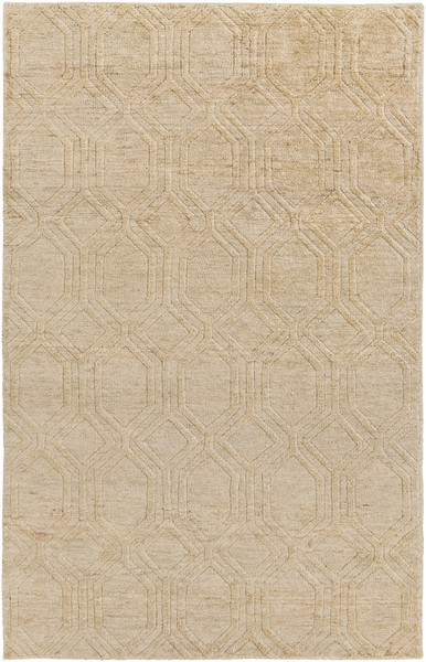 Surya Galloway Hand Knotted White Rug GLO-1008 - 5' x 8'