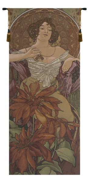 Mucha Rubis European Tapestry WW-3525-4782