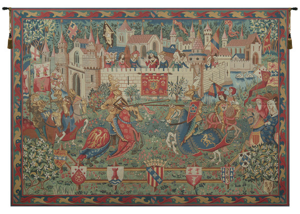 Le Tournoi De Camelot French Tapestry WW-3568-4870