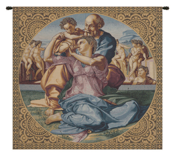 The Holy Family Italian Tapestry WW-3817-5277