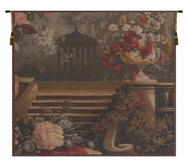 Bouquet At The Gazebo French Tapestry WW-3881-5402