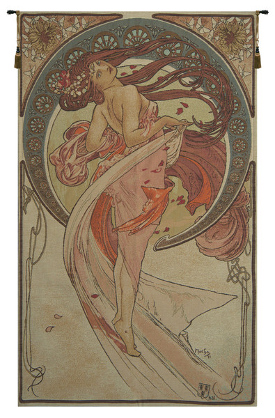 Dance By Mucha French Tapestry WW-3905-5446