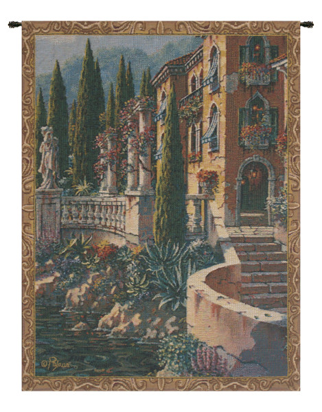 Morning Reflections Mini Belgian Tapestry Wall Art WW-3933-5498