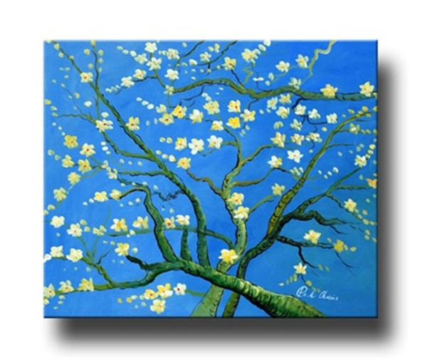 Almond Blossoms Canvas Wall Art WW-4679-6593