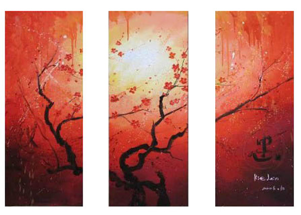 Integral Blossom Canvas Wall Art WW-4820-6735