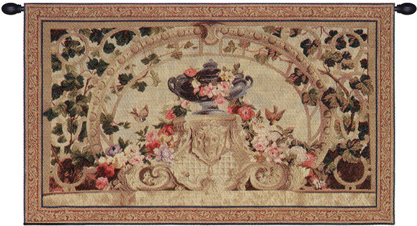 Beauvais Green Leaves French Tapestry WW-486-857