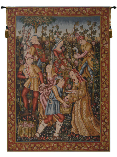 Vendanges French Tapestry WW-489-863