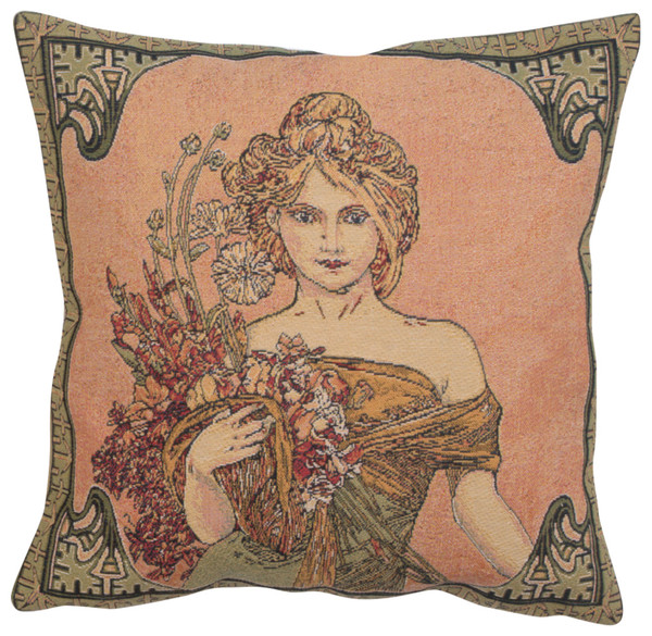 Mucha Spring I European Cushion Covers WW-5215-7222