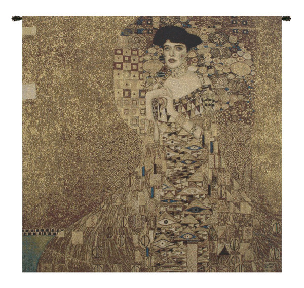 Portrait Of Adele Bloch Bauer By Klimt European Tapestry WW-5223-7234