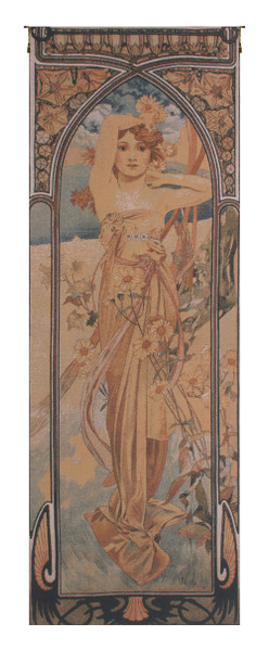 Mucha Jour Belgian Tapestry Wall Art WW-5331-7370
