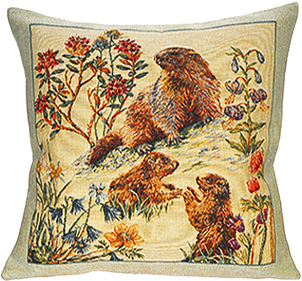 Bebes Marmottes French Cushion WW-5456-7550